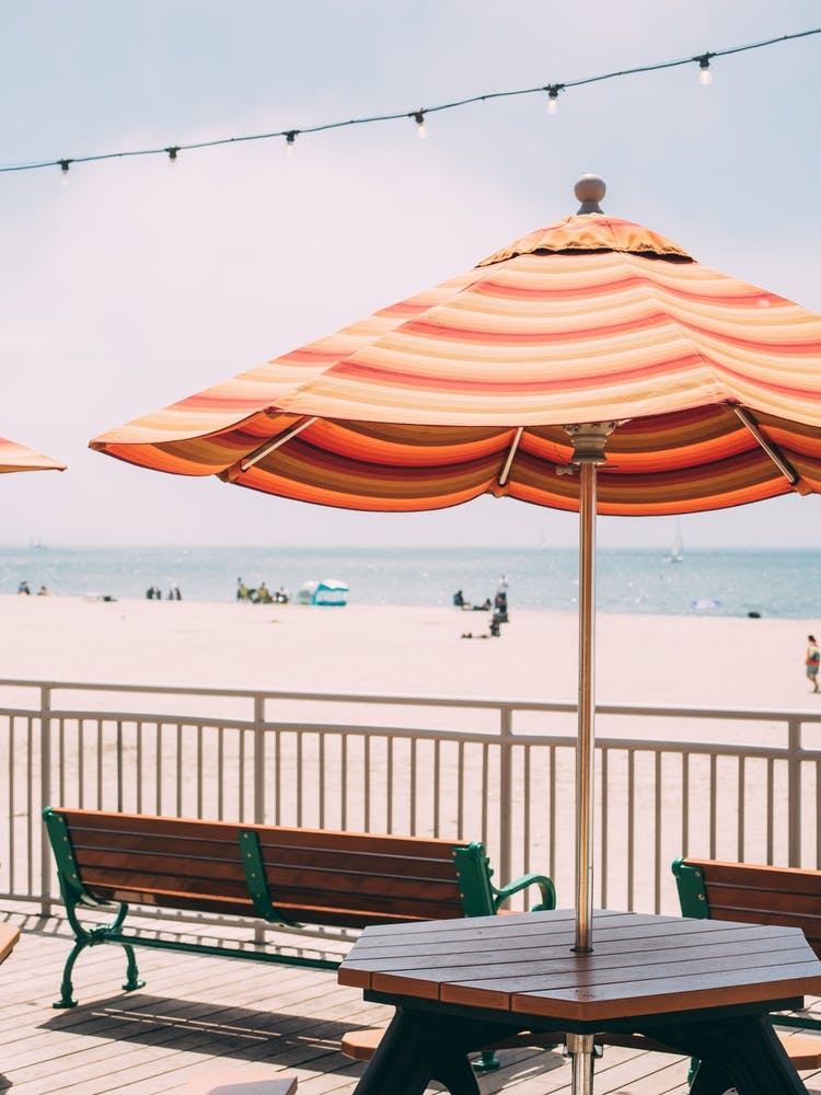 Santz Cruz Boardwalk Umbrella