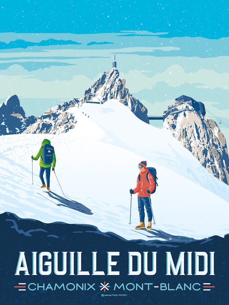 Aiguille Midi Chamonix Mont Blanc Savoie France