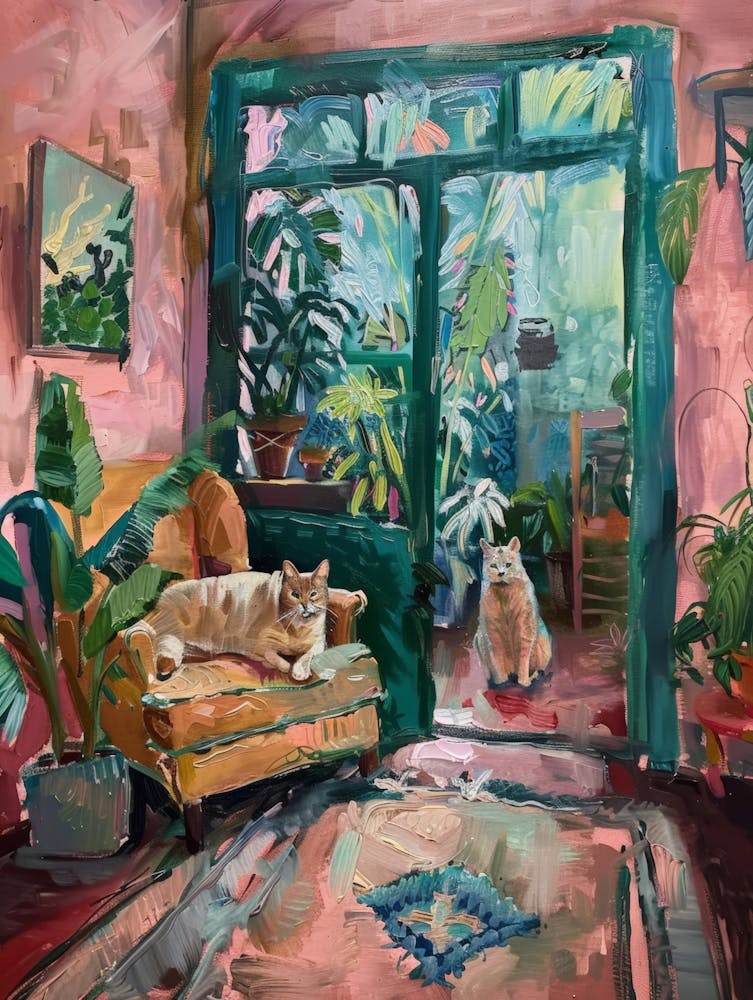 Cat In The Room 1