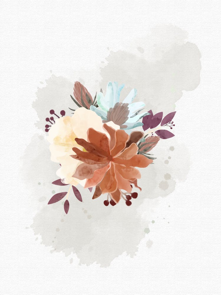Watercolor Flowers 21