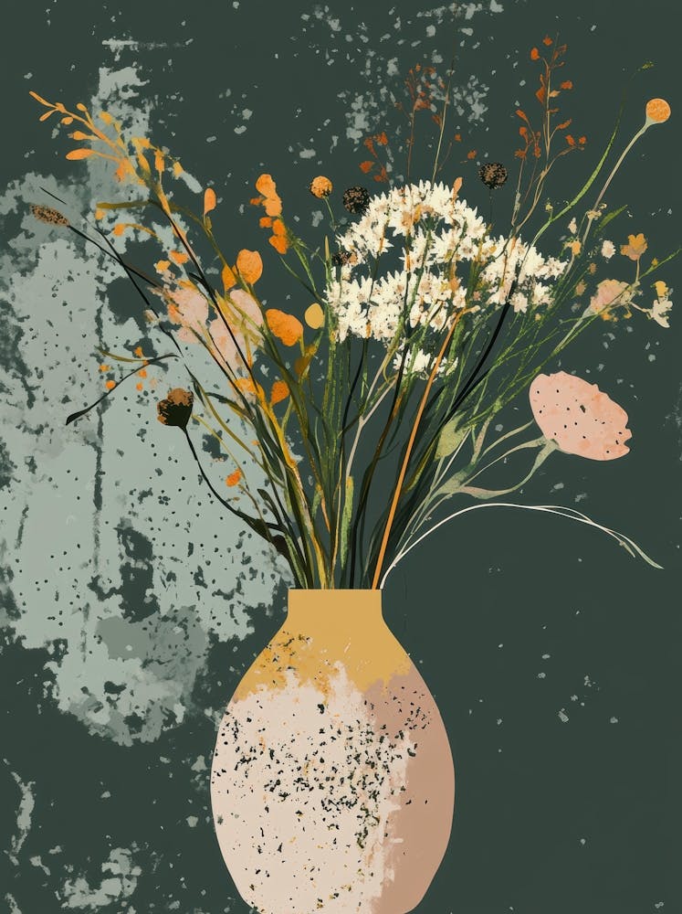 Wildflowers In A Vase