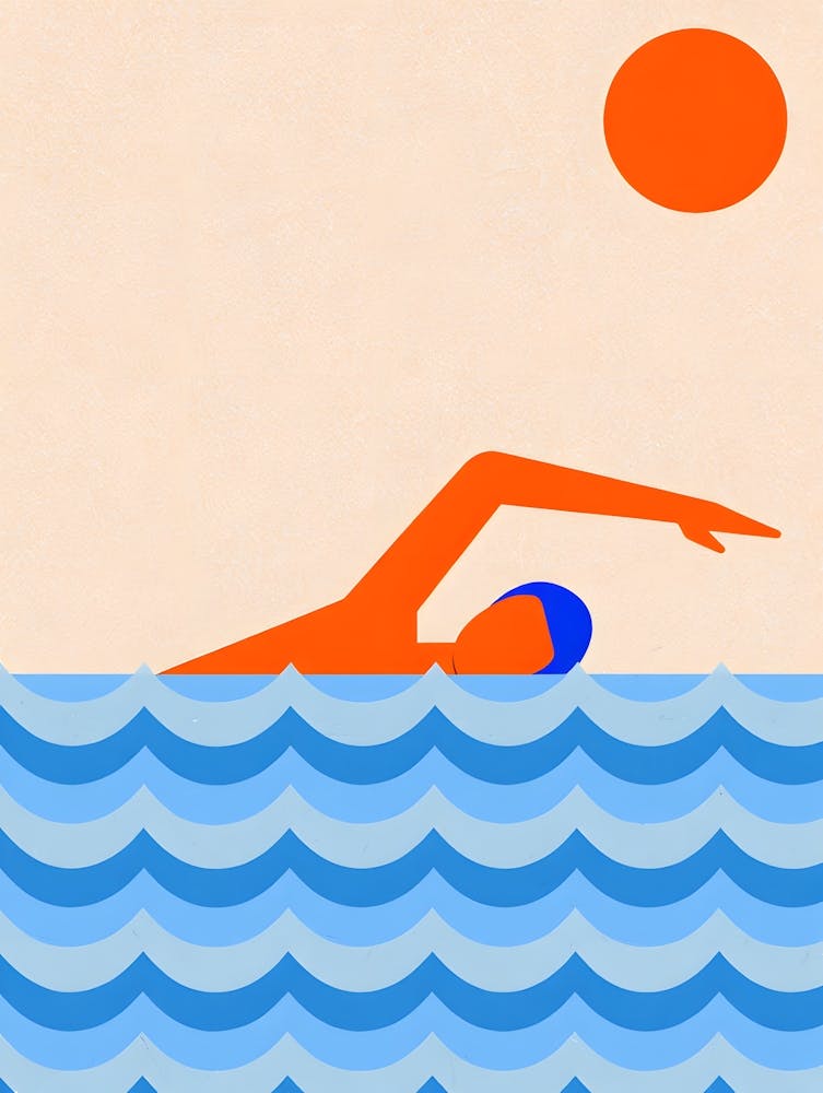 Swimming In The Ocean