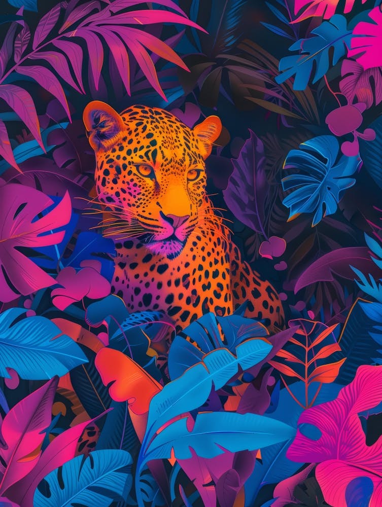Leopard In The Jungle 47