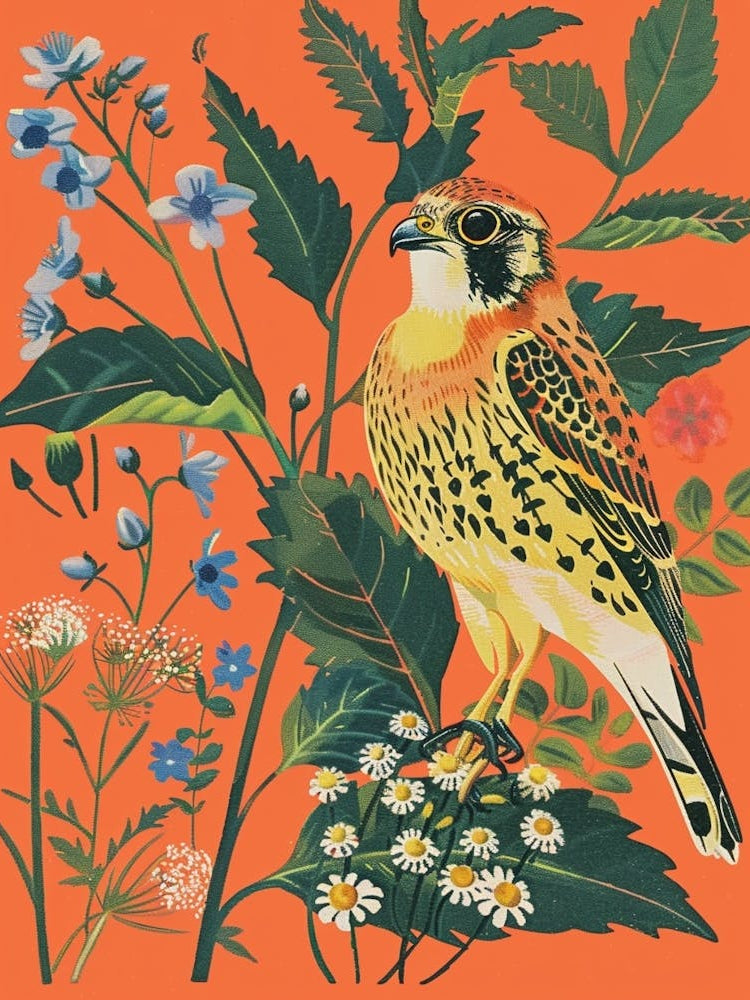 Spring Birds American Kestrel 2