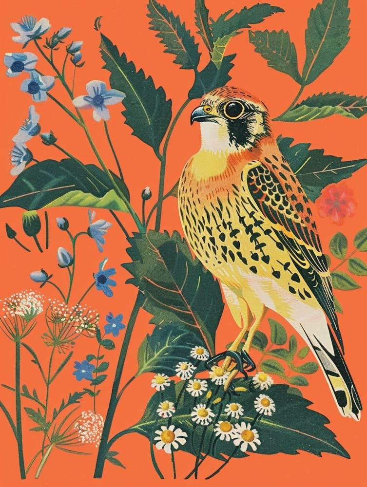 Spring Birds American Kestrel 2