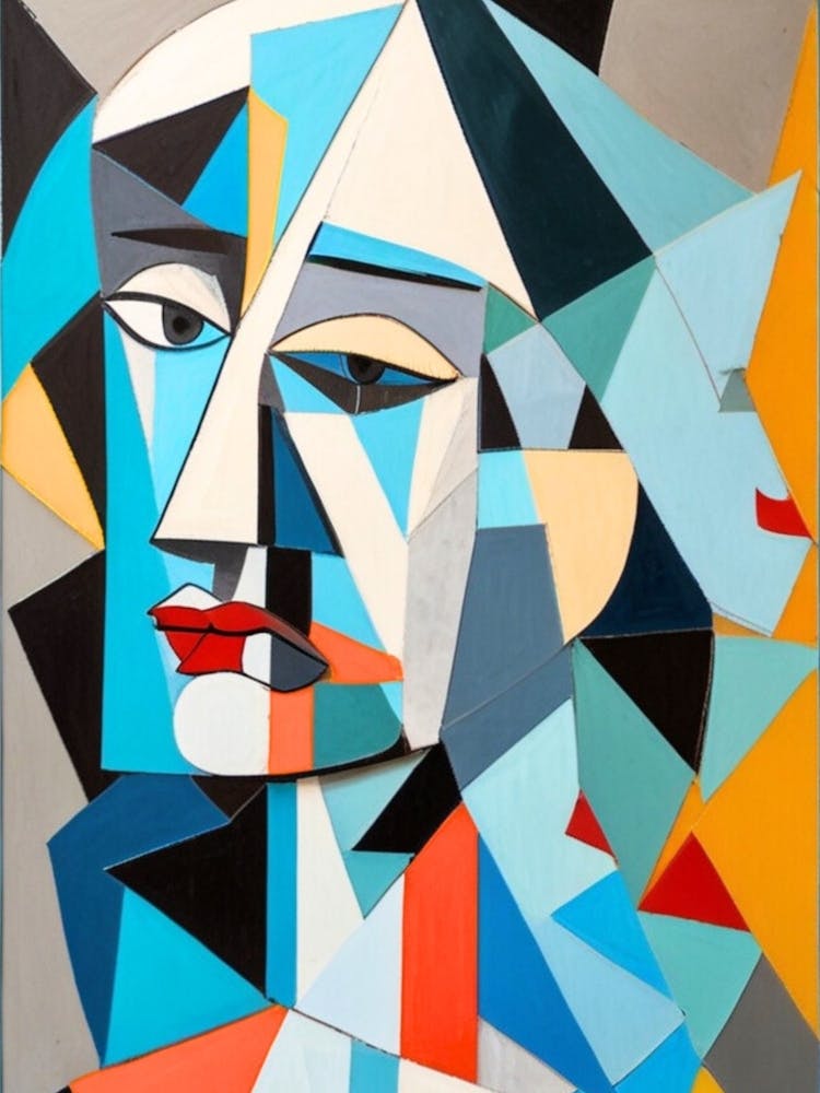 Abstract Portrait Of A Woman 8