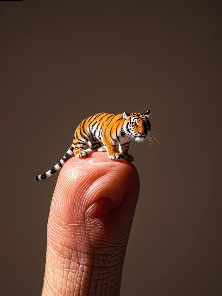 Miniatur-Tiger