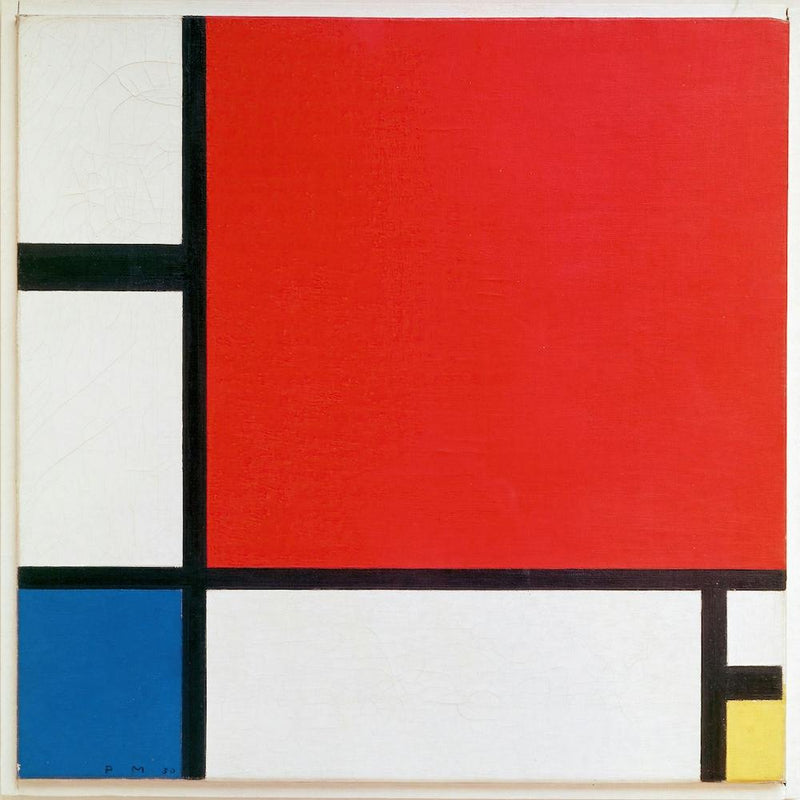 Composition With Red, Blue, And Yellow (1930), 1, Piet Mondrian