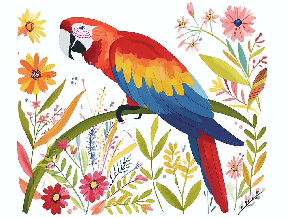 Little Floral Macaw 2