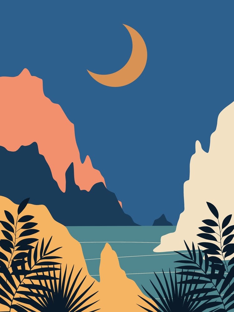 Paysage De Nuit