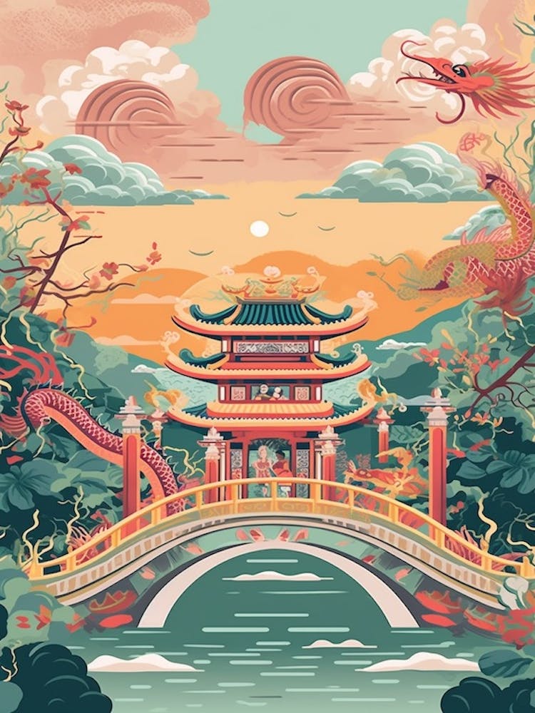 Dragon Bridge Da Nang Vietnam