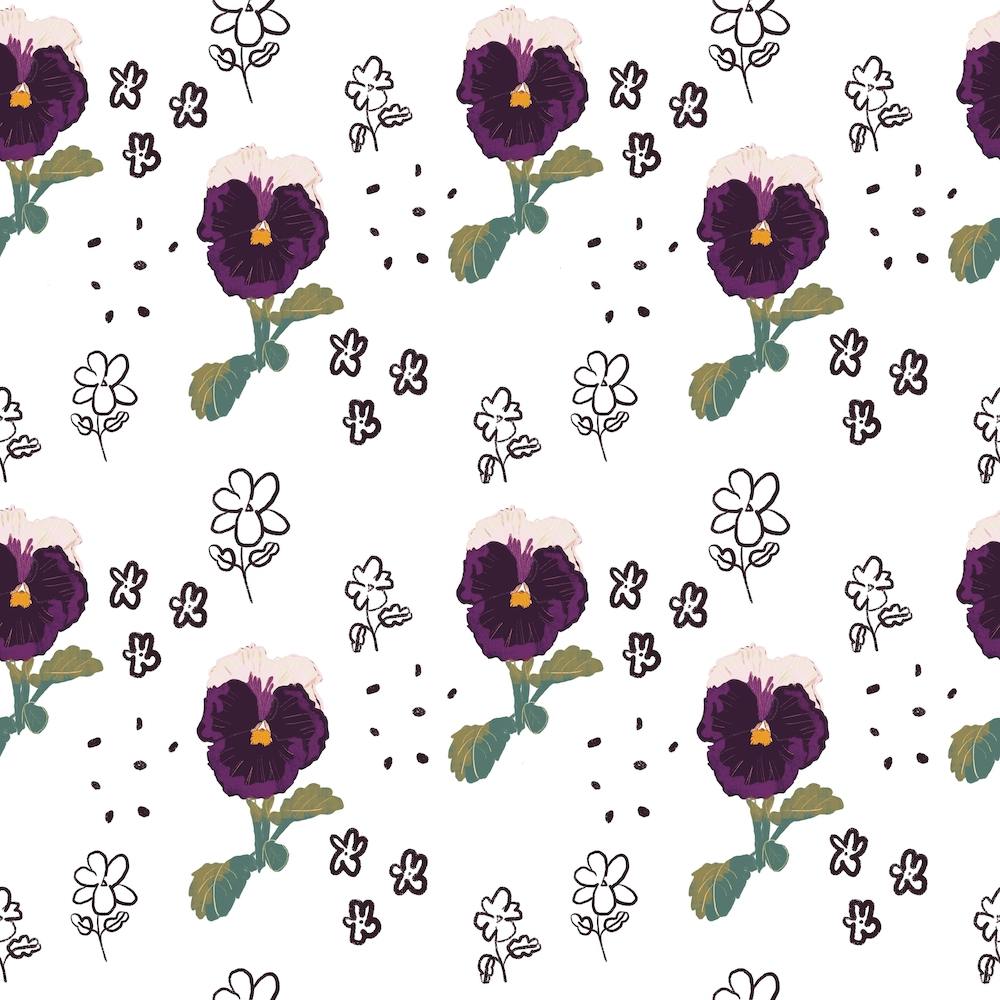 Pansies Repeat