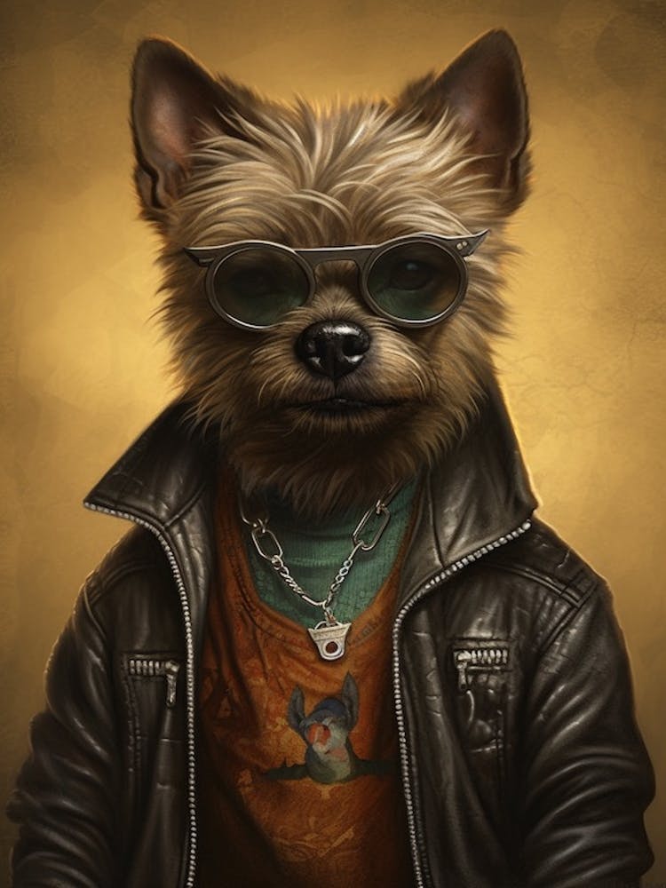 Gangster Dog Cairn Terrier 5