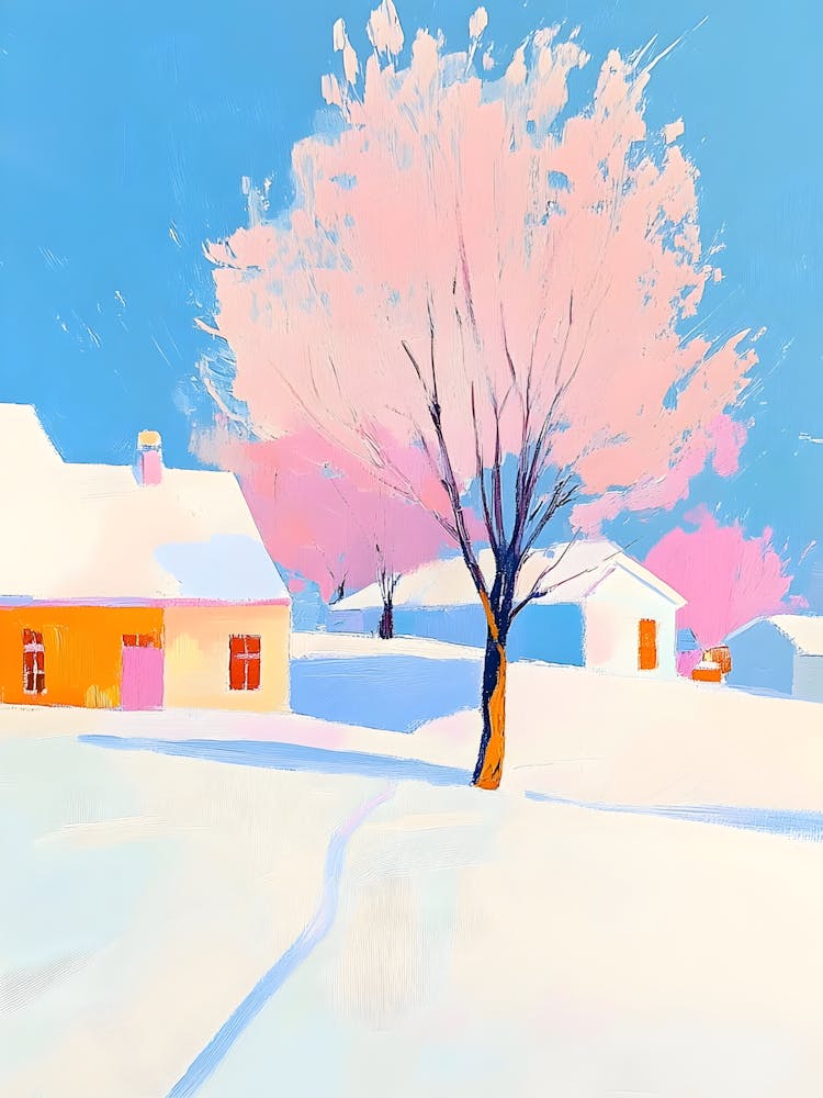 House In The Snow