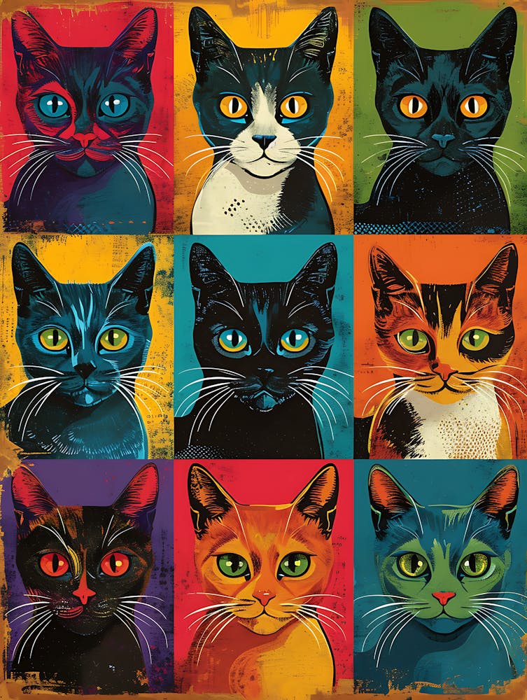 Cats Canvas Art 2