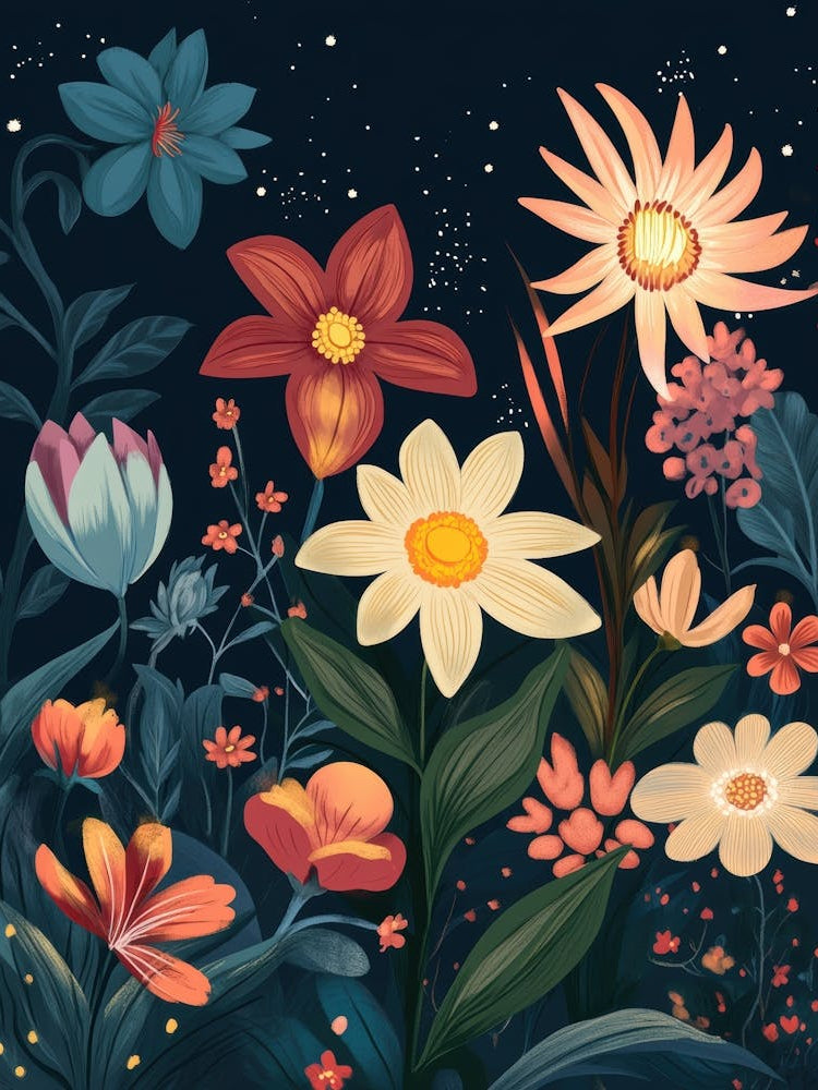Flowers In The Night