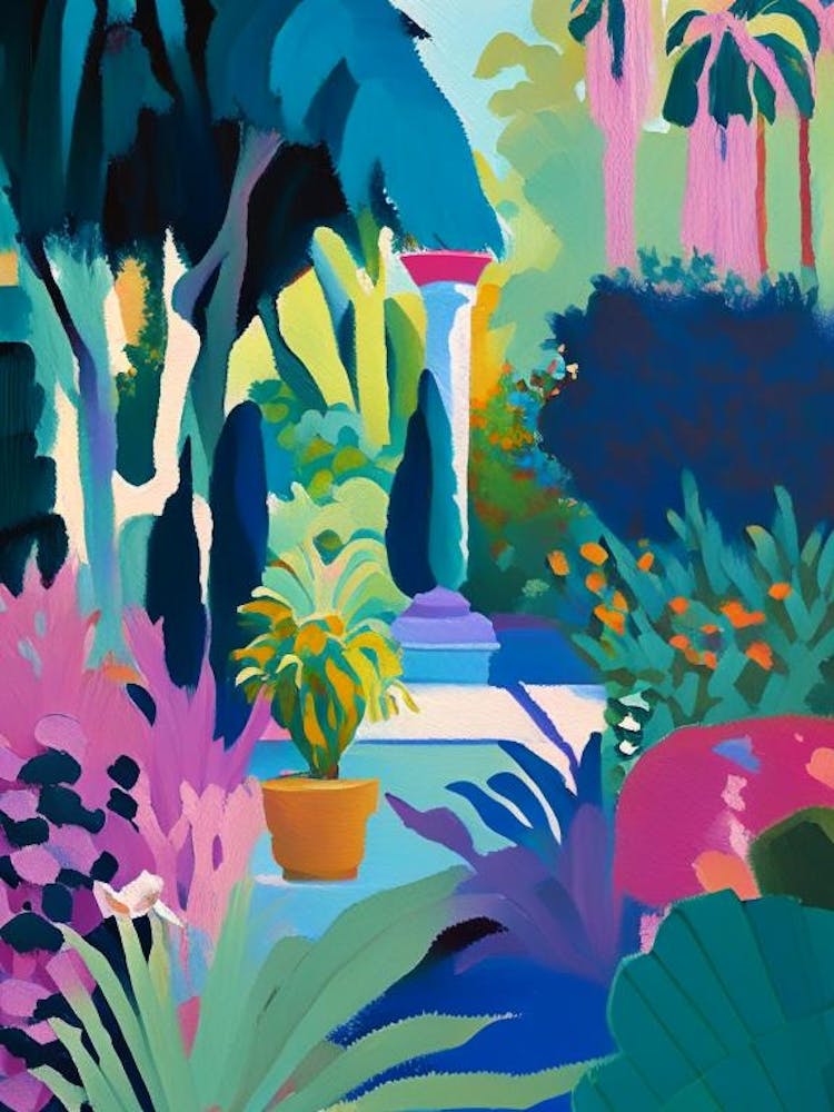 Leu Gardens, Usa Abstract Still Life