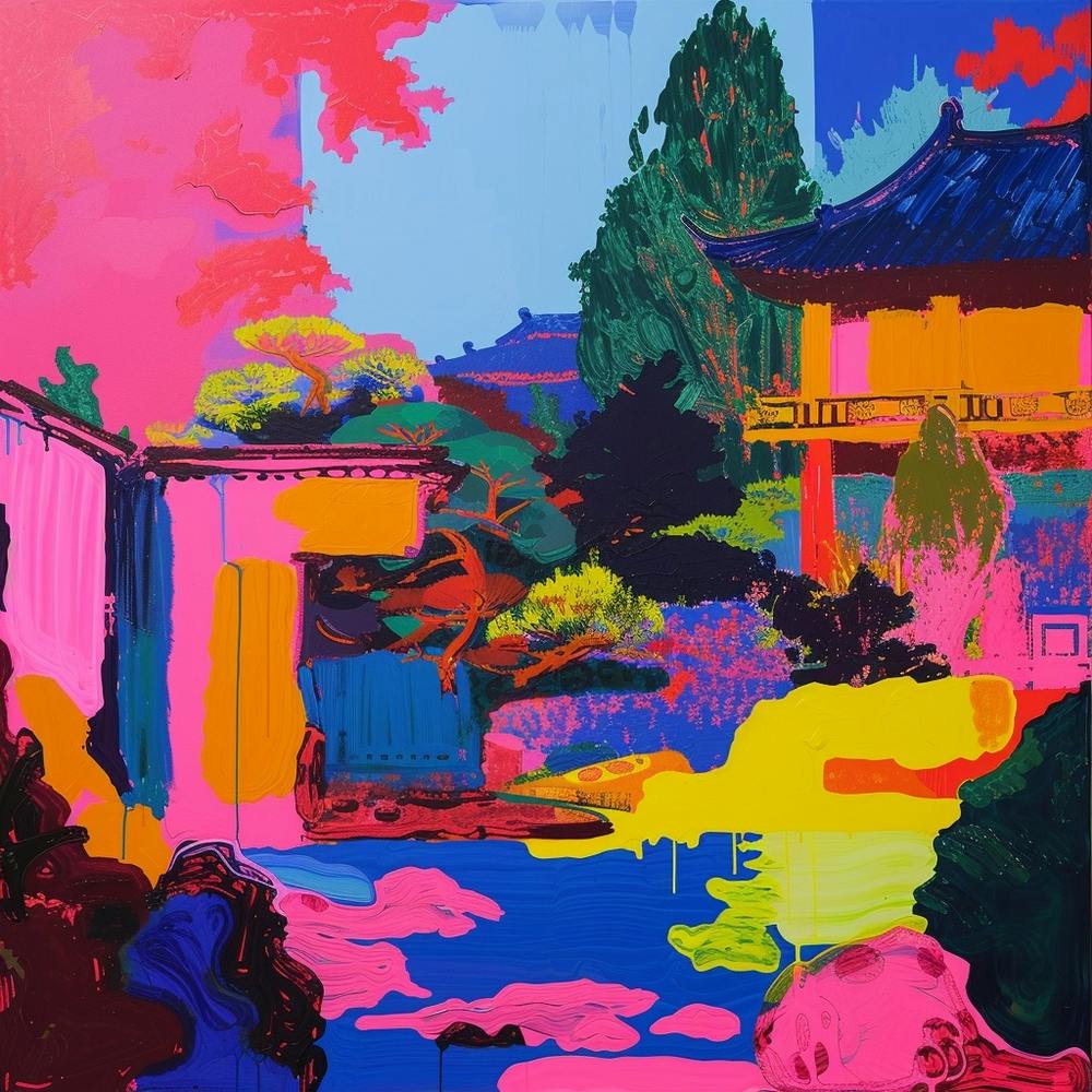 Colourful Gardens Yuyuan Garden China 1