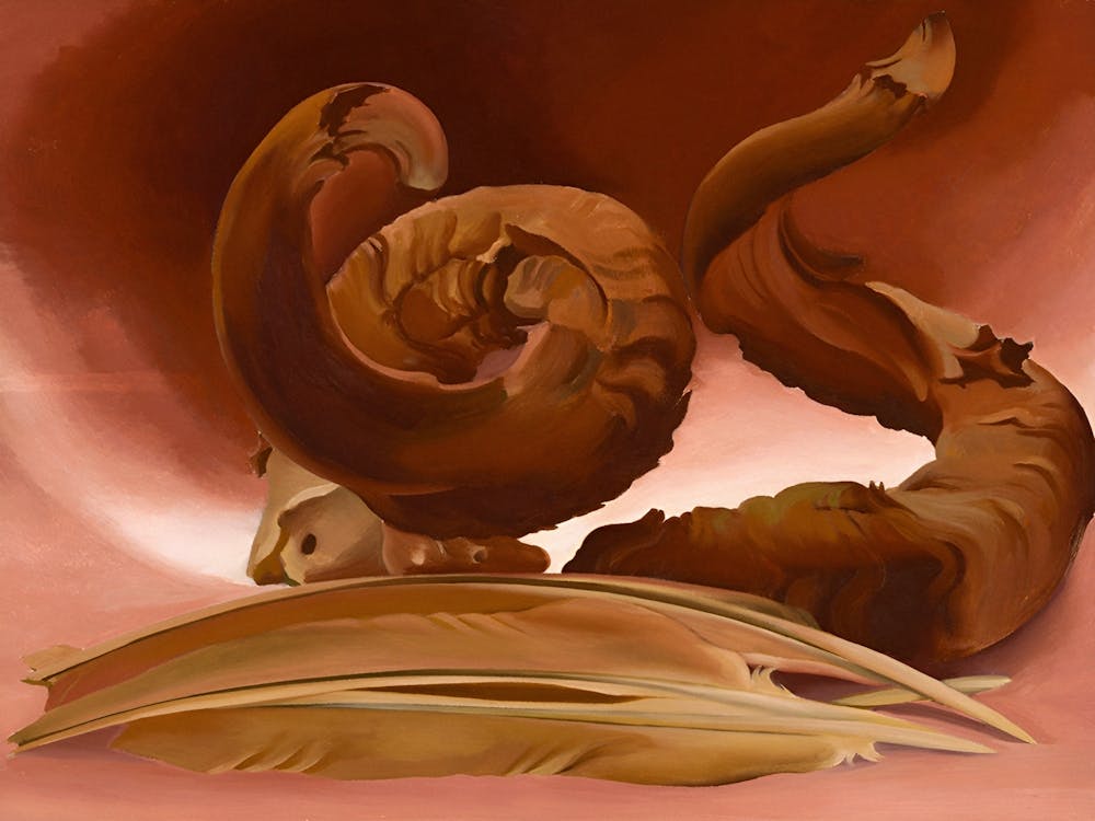 Georgia OKeeffe - Horn and Feathers 1937