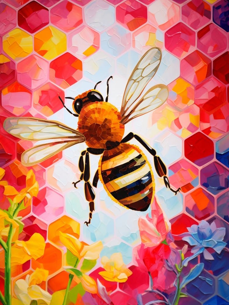 Honeycomb Bee Colour Pop 3