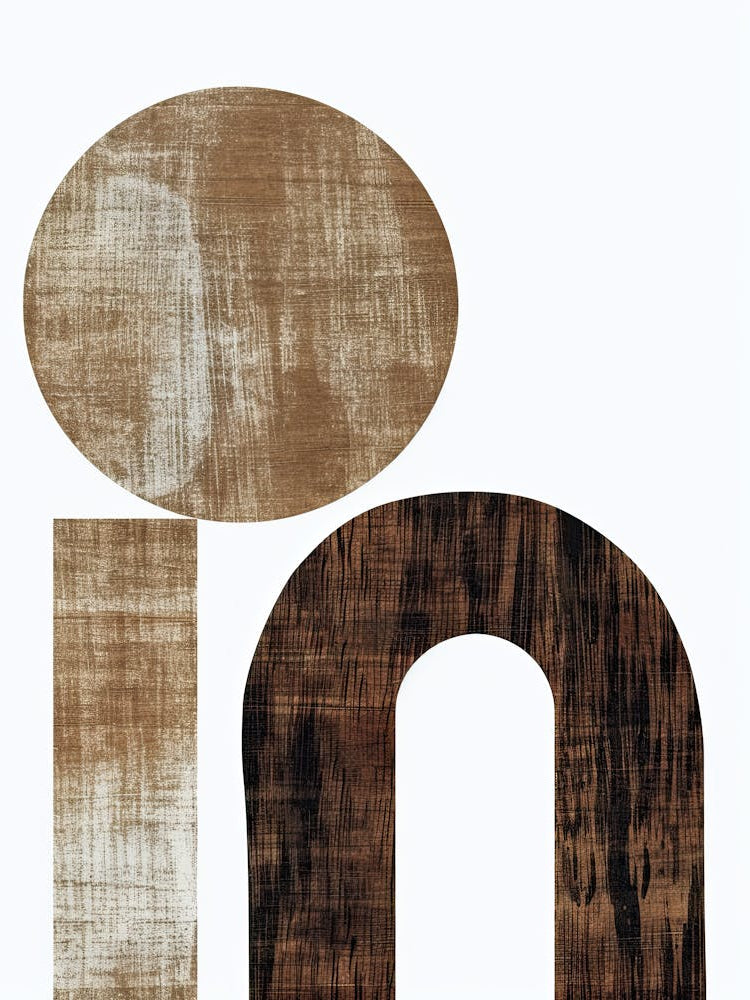 Letter 08997 Minimalist, Bauhaus