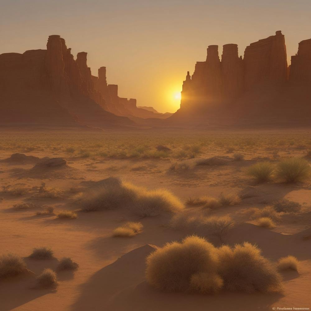 Dreamshaper V7 As The Sun Began Its Descent Casting A Warm And 0