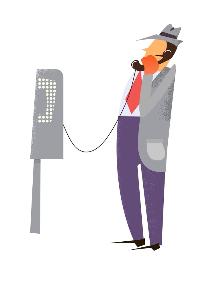 Man On A Phone