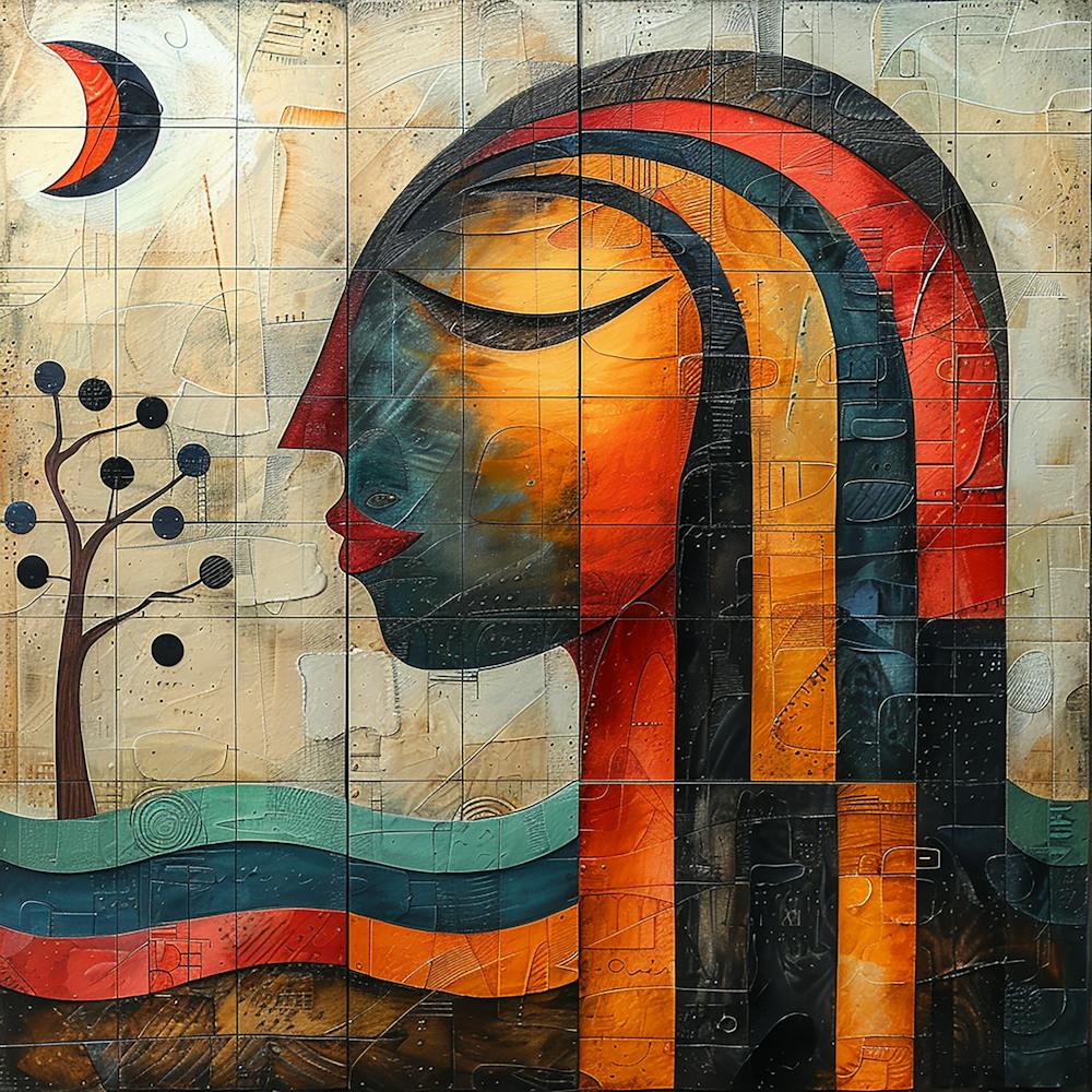 Woman'S Face 3 - colorful cubism, cubism, cubist art,    abstract art, abstract painting  city wall art, colorful wall art, home decor, minimal art, modern wall art, wall art, wall decoration, wall print colourful wall art, decor wall art, digital art, digital art download, interior wall art, downloadable art, eclectic wall, fantasy wall art, home decoration, home decor wall, printable art, printable wall art, wall art prints, artistic expression, contemporary, modern art print