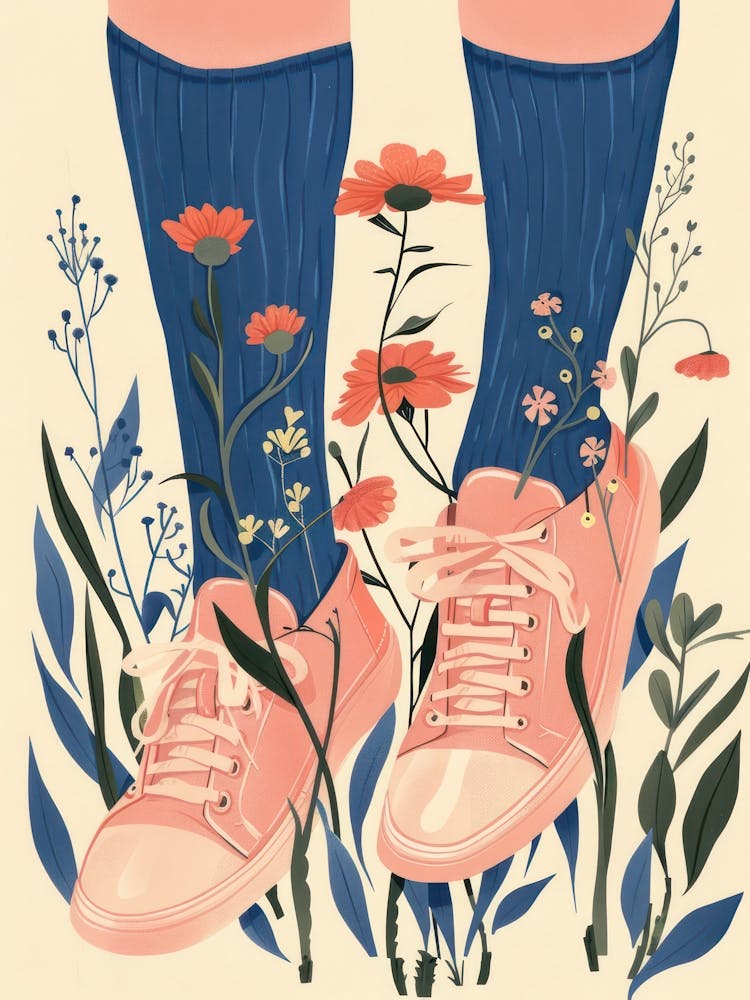 Spring Flowers And Sneakers 10