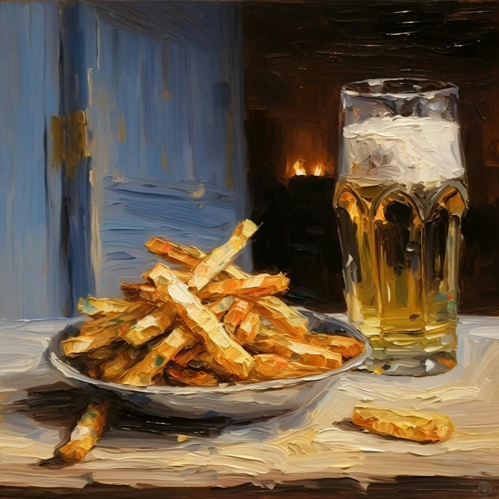 Beer And French Fries
