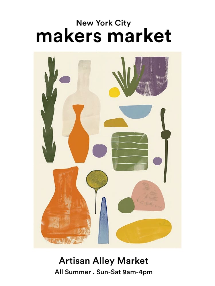 New York City Artisan Alley Market 2