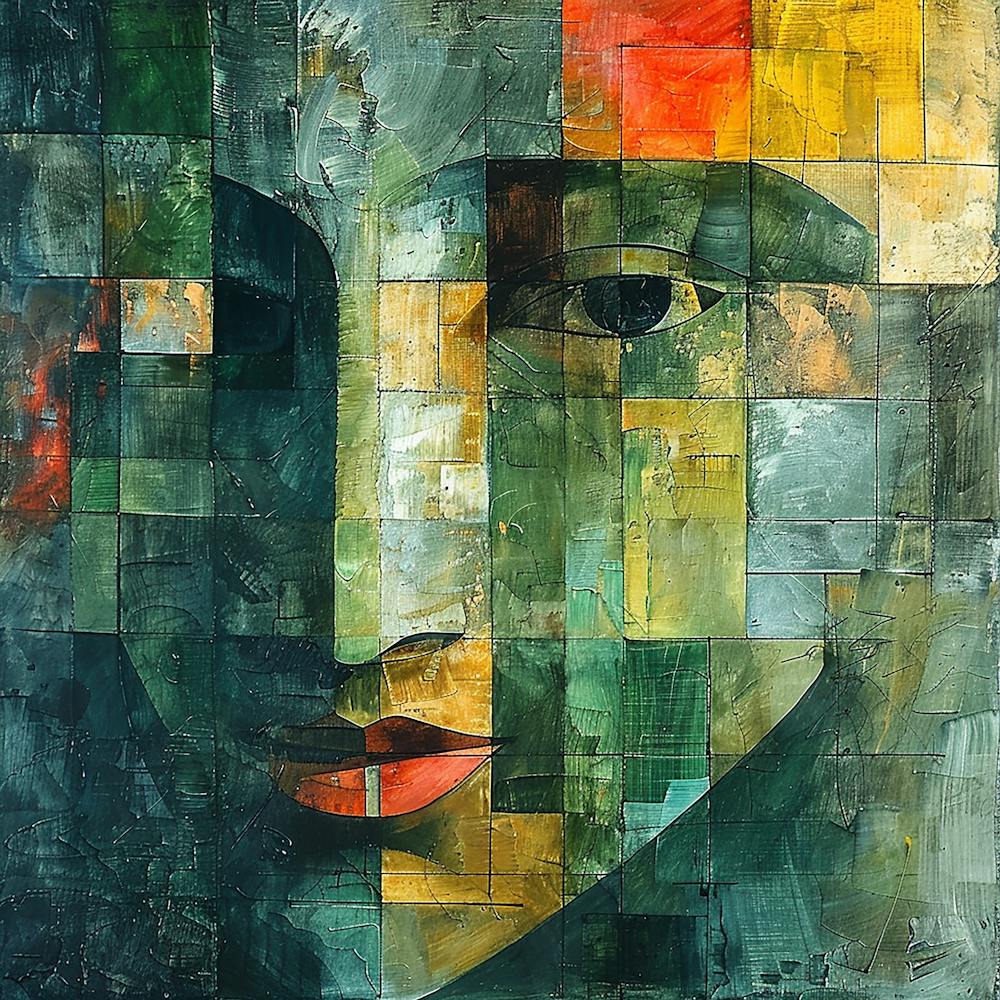 Abstract Painting, Impressionist Painting, Acrylic On Canvas, Brown Color