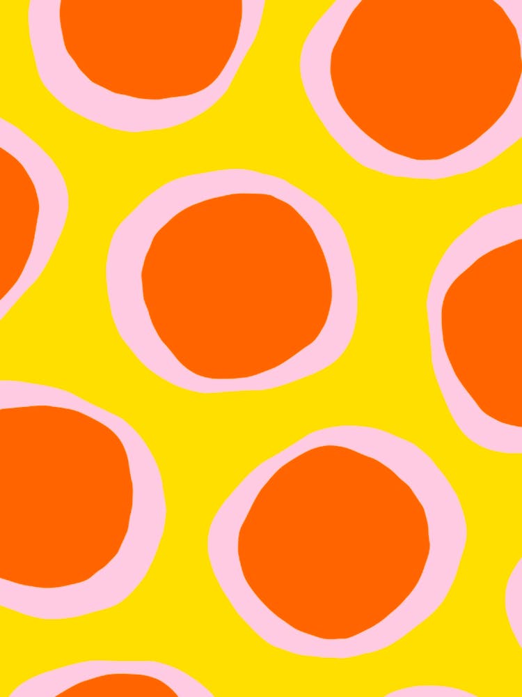Orange Circles 3