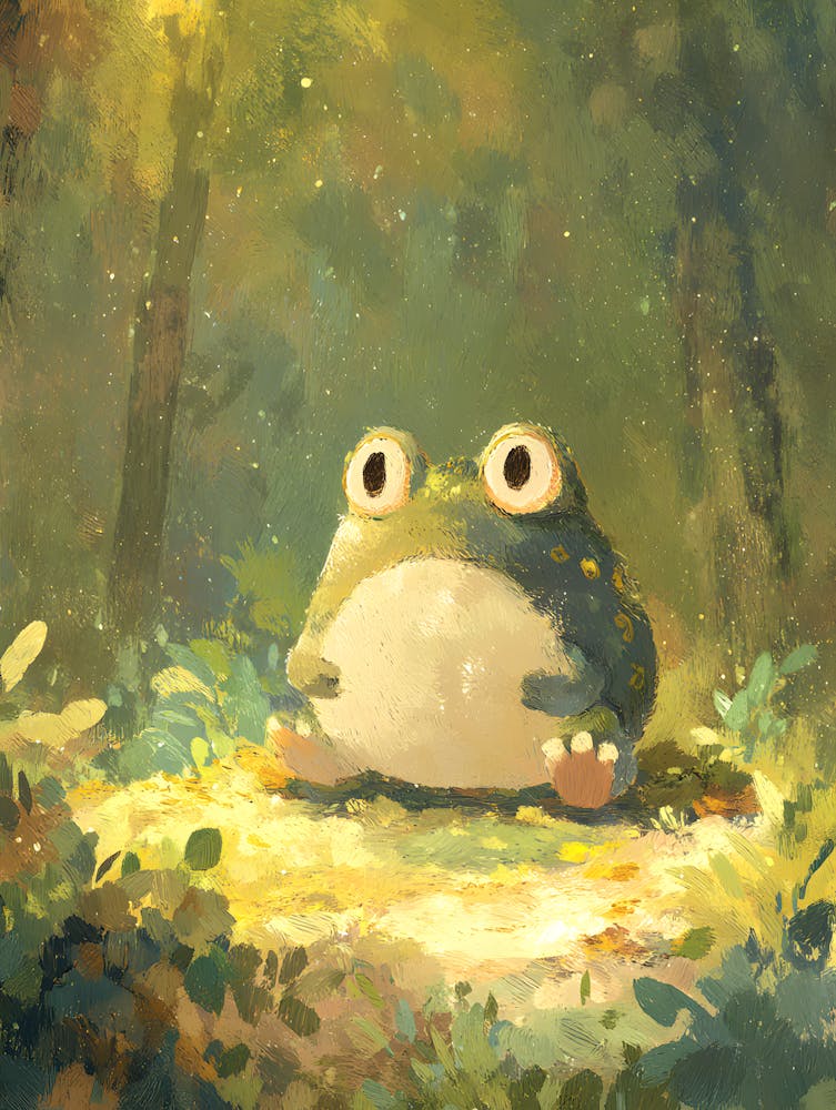 Adorable Toad In The Forest 3