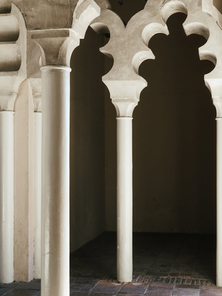 Arches symmetry, Malaga, Spain