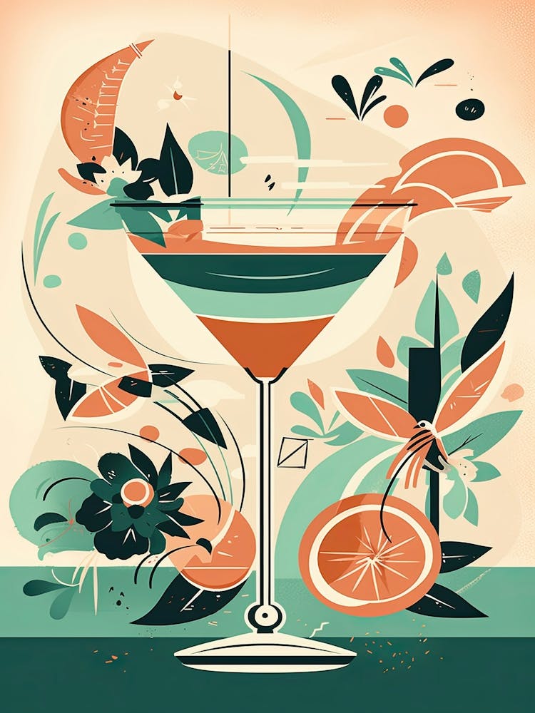 Daiquiri Mid Century Modern 3