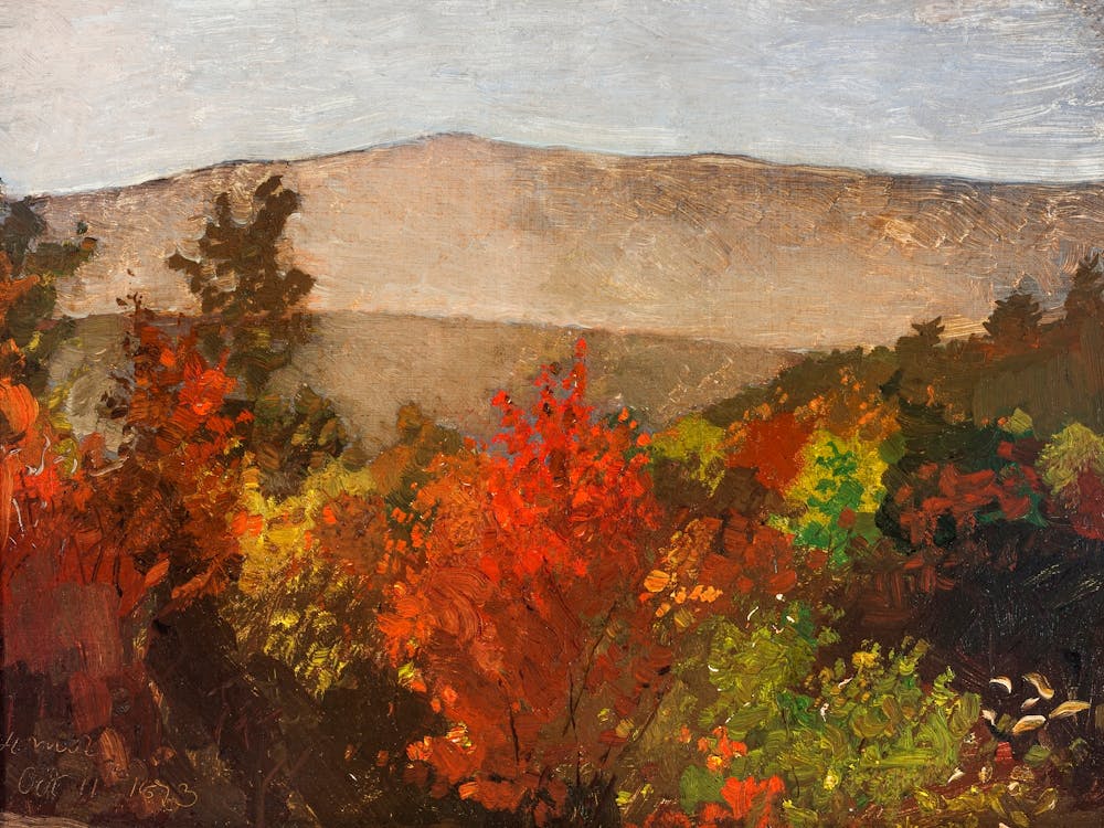 Cimes d'Automne (1873), Winslow Homer
