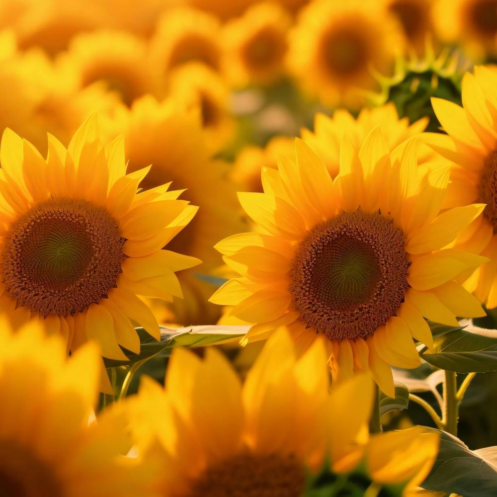 Sunflowers In The Field