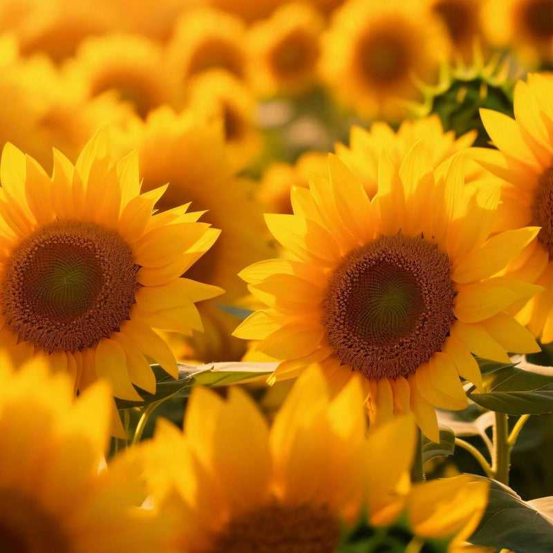Sunflowers In The Field