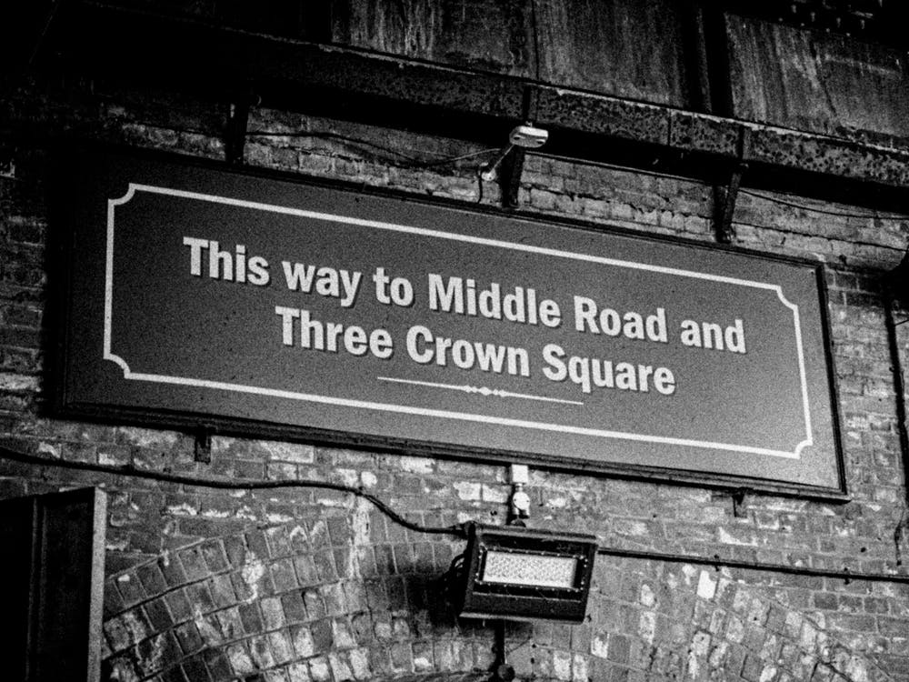 Old London Borough Market Sign // Travel Photography