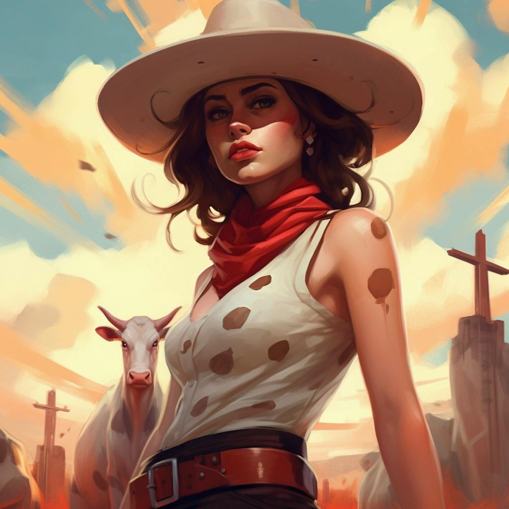 Strong Women Cowgirl 2