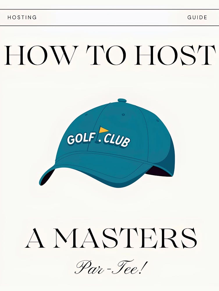 How To Host Golf Masters
