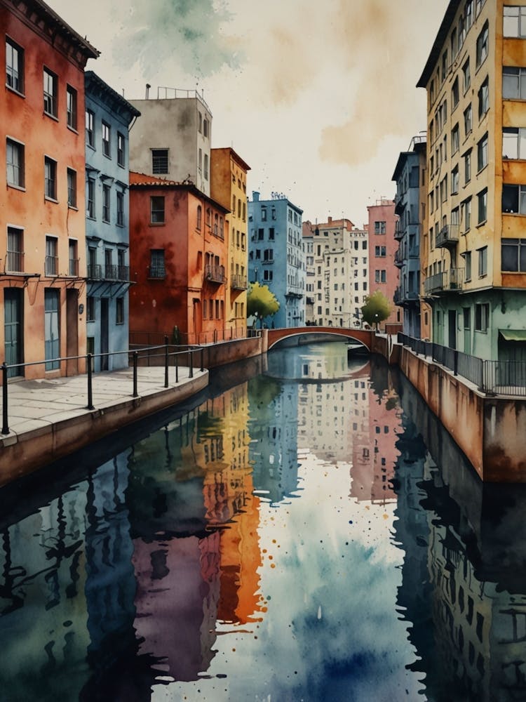 Reflection In The Canal