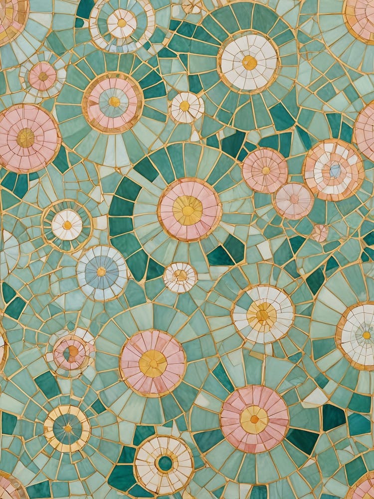 Mosaic Floral Tiles