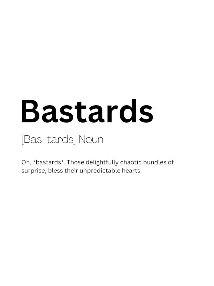 Bastards Definition Bedeutung