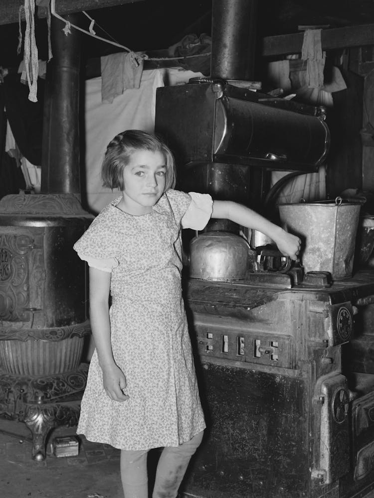 Child Of John Harshenberger I,E, Harshbarger Sheridan County, Montana By Russell Lee