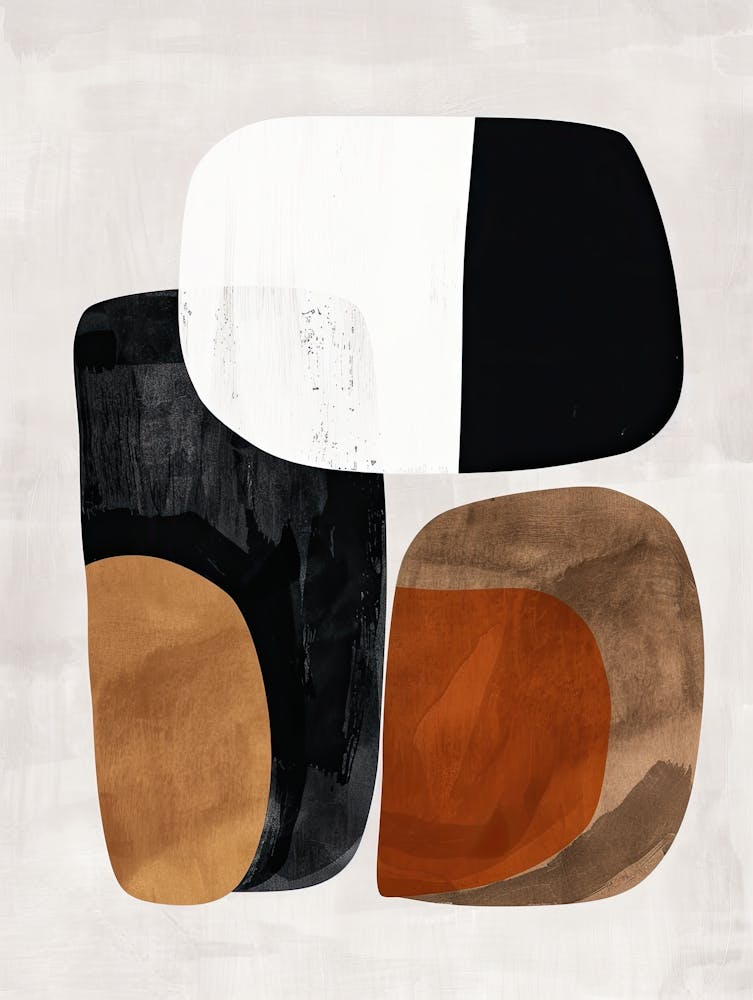 Layered Intersections Bauhaus Minimalist