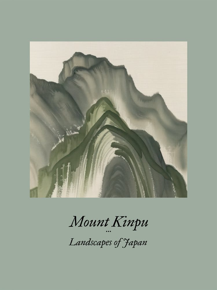 Landscapes Of Japan Mount Kinpu 96