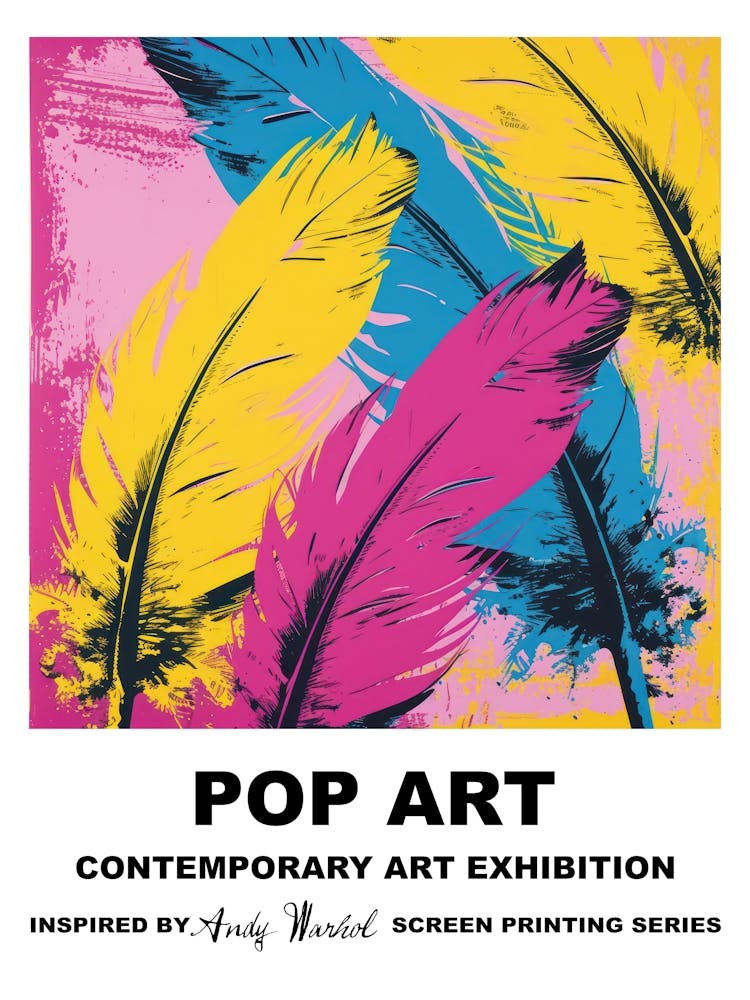 Plumes Pop Art 1