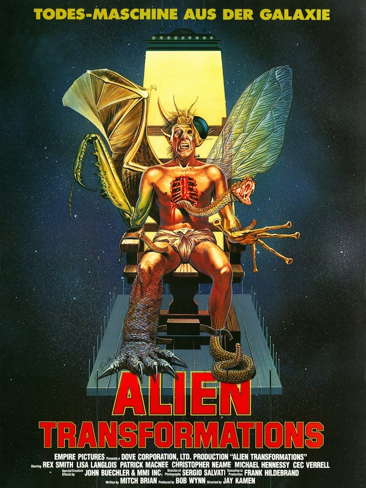 Alien Transformations, Movie Poster